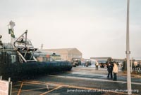 BH7 being moved to The Hovercraft Museum